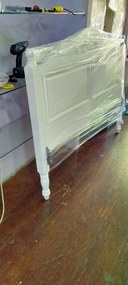 Κρεβάτι Ξύλινo Mασίφ ¨Φλωρεντία¨  για στρώμα 140χ200 διπλό