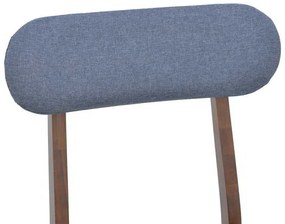 Καρέκλα Gaborn  pakoworld σε γκρι απόχρωση 47x47x81,5εκ