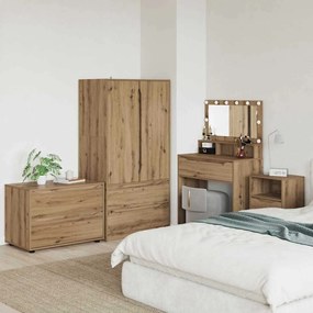 vidaXL Ντουλάπι αποθήκευσης Artisan Oak 80 x 48 x 57 εκ