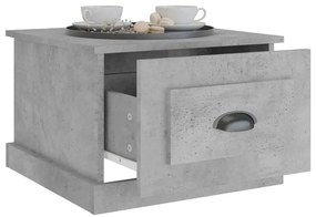 vidaXL Τραπεζάκι Σαλονιού Γκρι Σκυρ. 50x50x35 εκ. Επεξεργασμένο Ξύλο