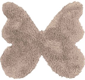 Παιδικό Χαλί BROWN SHADE BUTTERFLY 120 x 120 εκ.