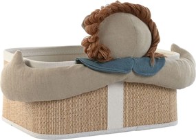 Σετ Καλαθιών Home ESPRIT Πράσινο Φυσικό 40 x 32 x 27 cm 2 Τεμάχια