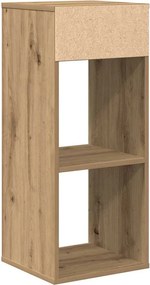 vidaXL Βιβλιοθήκη Artisan Δρυς 34x31x80 εκ. Επεξεργασμένο Ξύλο