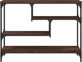 vidaXL Τραπέζι Κονσόλα Καφέ Δρυς 100x30x75 εκ. Επεξεργασμένο Ξύλο