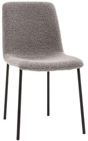 Καρέκλα Brick 03-0947 45x60x83cm Grey Μέταλλο,Ύφασμα