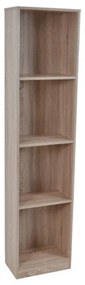 Ραφιέρα Με 4 Ράφια 834310 40x24x170cm Natural Ankor