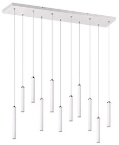 Φωτιστικό Οροφής - Ράγα Led Tubular 321611131 White Trio Lighting Μέταλλο