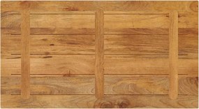 vidaXL Επιτραπέζια επιφάνεια 100x60x2,5 cm Ορθογώνια από μασίφ ξύλο