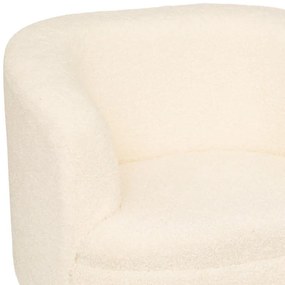 Πολυθρόνα παιδική Kidopo ύφασμα κρεμ 41,5x36x45 εκ. 41.5x45x36 εκ.