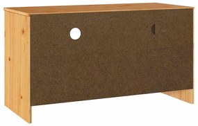 vidaXL Τηλεοπτική Βάση Καφέ 99 x 43 x 55 εκ. Μασίφ ξύλο πεύκου