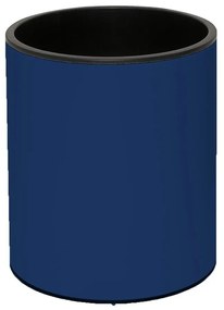 Κάδος Απορριμμάτων 5Lt 2024-203 Φ20x24cm Navy Blue Pam &amp; Co Ανοξείδωτο Ατσάλι