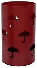 Ομπρελοθήκη 21-153 25x44cm Matte Bordeaux Pam&Co Ανοξείδωτο Ατσάλι