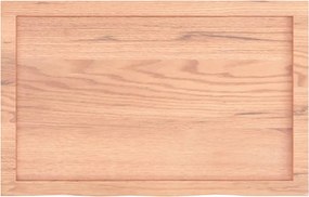 vidaXL Πάγκος Μπάνιου Αν. Καφέ 80x50x(2-4) εκ. Επεξεργ. Μασίφ Ξύλο