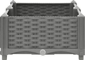 vidaXL Ζαρντινιέρα 80 x 40 x 23 εκ. από Πολυπροπυλένιο