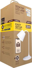 Επιτραπέζιο Φωτιστικό Muvit MIOLAMP004 Λευκό 6 W Wi-Fi (1 μονάδα)