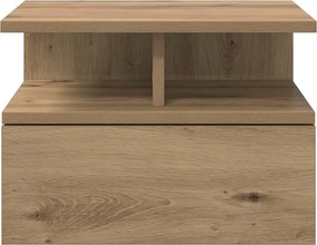 vidaXL Κρεβάτι με Float Artisan Oak 40 x 31 x 28 εκ Επεξεργασμένο ξύλο
