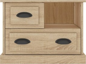 vidaXL Κομοδίνο Sonoma Δρυς 60 x 39 x 45 εκ.
