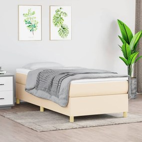 ΚΡΕΒΑΤΙ BOXSPRING ΜΕ ΣΤΡΩΜΑ ΚΡΕΜ 80 X 200 ΕΚ. ΥΦΑΣΜΑΤΙΝΟ 3144479