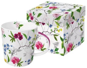 Κούπα Flower Power 604648 350ml Multi Paperproducts Design Bone China