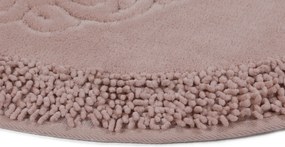 Bathmat Set (2 Pieces) Piante Oval - Pink Multicolor