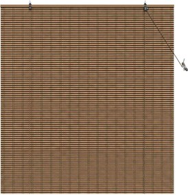 vidaXL Ρόλερ (στόρι) Καφέ 130 x 160 εκ Μπαμπού