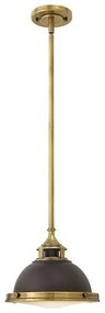Κρεμαστό Φωτιστικό Οροφής 1xE27 Μπρονζέ Φ29cm Amelia Elstead Lighting-HK-AMELIA-P-S-RB-Σκ. καφέ HK-AMELIA-P-S-RB