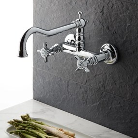 Bugnatese Princeton 852 Chrome - Μπαταρία κουζίνας τοίχου