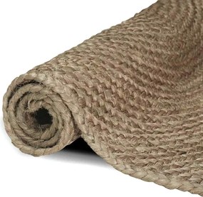 vidaXL Χαλιά χώρου Γκρι 120 x 170 cm Γιούτα