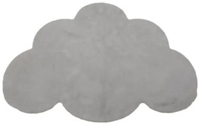 Χαλί Puffy FC6 Light Grey Cloud Αντιολισθηρό 100 x 145