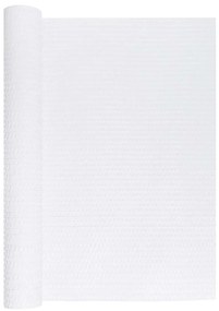 vidaXL Διαχωριστικό Βεράντας Λευκό 400 x 80 εκ. από Συνθετικό Ρατάν