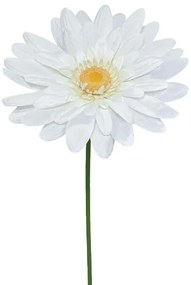 Τεχνητό Λουλούδι Μαργαρίτα 00-23855-60-3 Φ65x150cm Ecru Marhome Ύφασμα,Πλαστικό