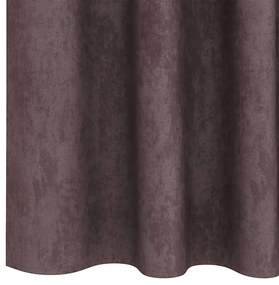 vidaXL Κουρτίνα με κουρτίνες 2 pcs Καφέ 225 x 140 εκ. Βελούδο