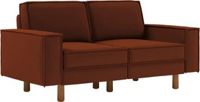2-Seat Sofa Sparrow 2 - Tile Red, Walnut Tile Red
Walnut