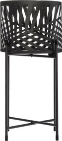 Κασπώ Με Βάση (Σετ 2τμχ) A-S Leaf Black 168555