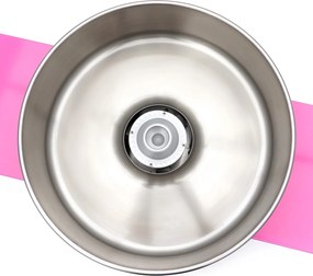 Candy Floss Machine – Ø 52cm – Pink – with Cart