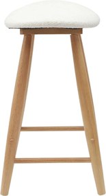 vidaXL Καρέκλες φαγητού 2 pcs Φυσικό 46 x 37 x 63 εκ