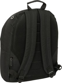 Σχολική Τσάντα Kappa kappa basics Μαύρο 31 x 41 x 16 cm