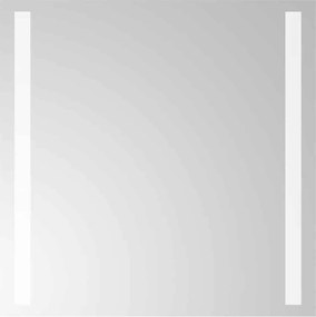 vidaXL Καθρέφτης Μπάνιου με LED 40x40 εκ.