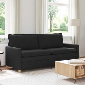vidaXL Καναπές Μαύρο 196 x 81 x 87,5 εκ. Ύφασμα