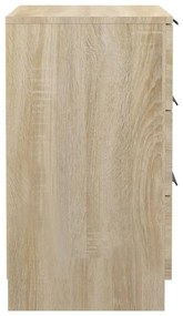 vidaXL Κομοδίνο Sonoma Δρυς 40 x 36 x 65 εκ.