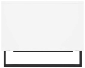 Τραπεζάκι Σαλονιού Λευκό 60 x 50 x 40 εκ. από Επεξεργ. Ξύλο - Λευκό