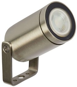 Φωτιστικό Σποτ Κήπου VK/01094/MC Φ5x13cm 1xGU10 35W IP65 Nickel VKLed