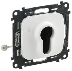Διακόπτης 2 Θέσεων με Κλειδί Λευκό Valena Allure 755235 Legrand-755235-Λευκό 755235