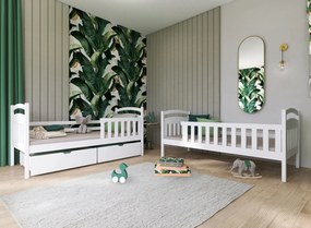 SEBUŚ 90x190 white bunk bed Lano Furniture