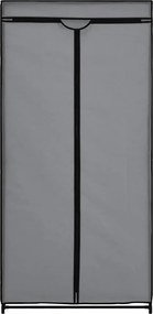 vidaXL Ντουλάπα Γκρι 75x50x160 εκ.