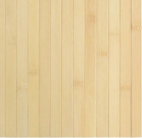 vidaXL Χαλί Ορθογώνιο Ανοιχτό Φυσικό 60 x 100 εκ. Μπαμπού