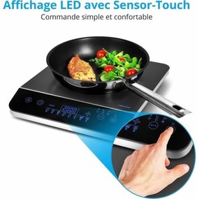 Επαγωγική Πλάκα Medion Μαύρο 2000 W