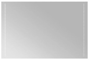 vidaXL Καθρέφτης Μπάνιου με LED 60x90 εκ.