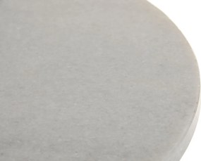 Βοηθητικό Τραπέζι Home ESPRIT Λευκό Χρυσό 36 x 36 x 48,5 cm