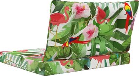 vidaXL Μαξιλάρι Καναπέ Εξωτερικού Χώρου 2 pcs πολύχρωμο Πολυεστέρας